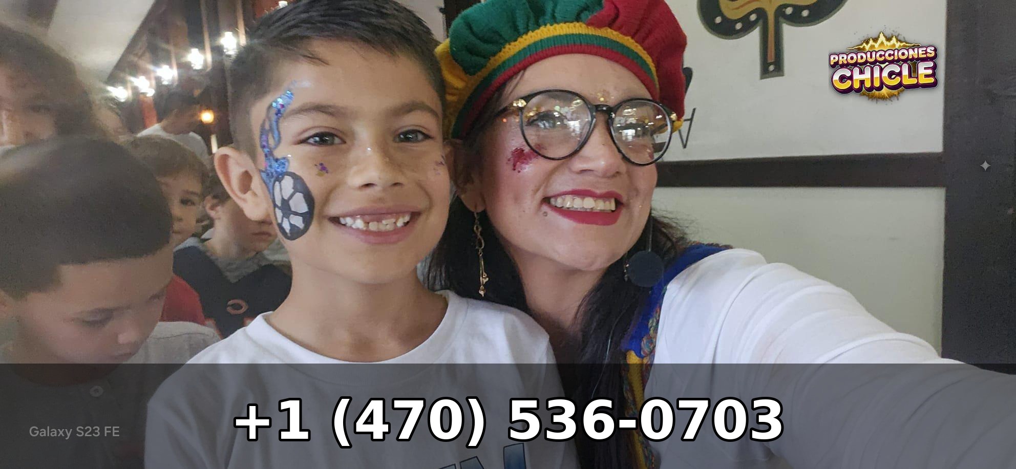 Payasos Chicle en fiesta infantil en Augusta, Georgia
